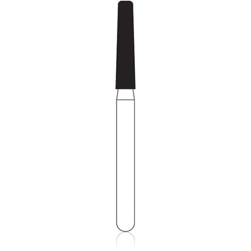 NTI FG Diamond Bur, Fine Grit, Modified Shoulder Taper, Friction Grip, #847KR-018, 8.0 mm, 5/Pkg thumbnail 5