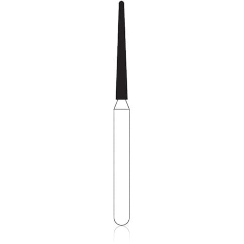 NTI Diamond Burs, FG, Taper Round End, # F850, 1.2 mm, Fine, Red, 5/Pk, F850-012 thumbnail 6