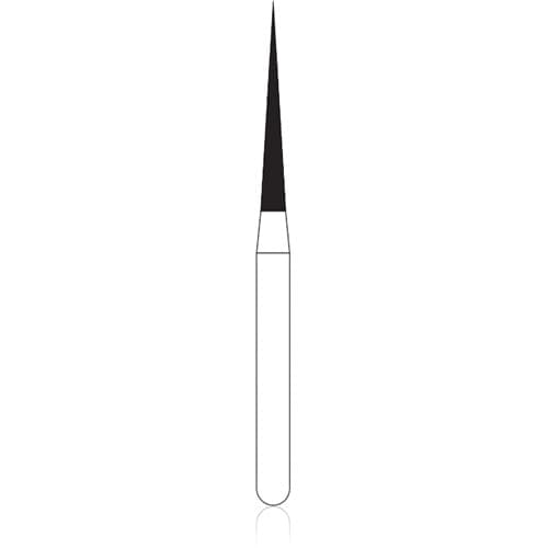 NTI Diamond Bur, FG, Needle, # F859, 1.2 mm, Fine, Red, 5/Pk, F859-012 thumbnail 10