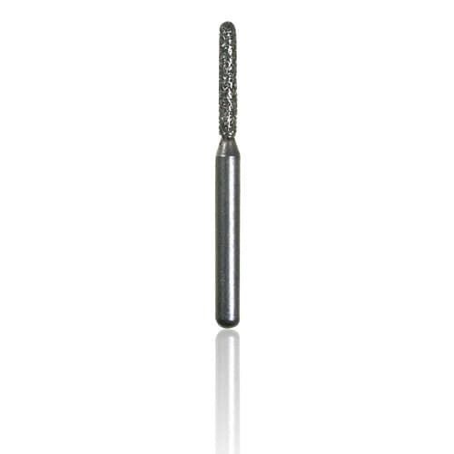 Spring Health Products Coarse Round End Cylinder Diamond Bur, FG 880-010, Single-Use, 25/Pack, ZKS0SC25 thumbnail 2