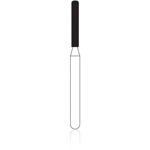 NTI Diamond Bur, FG, Cylinder Round End, #KS1, 1.2 mm, Super Coarse, Black, 5/Pk, KS1-012 thumbnail 10