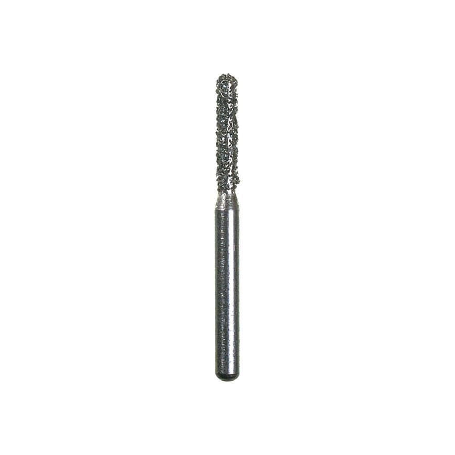Spring Health Products Round End Cylinder FG Diamond Bur, Super Coarse, 880-012, Single-Use, 25/Pack, KS1SC25 thumbnail 4