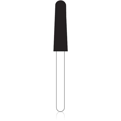 NTI Diamond Bur, FG, Taper Round End, #KS6, 2.5 mm, Medium Grit, Gray, 5/Pk, KS6-025 thumbnail 6