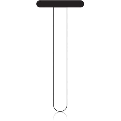 NTI FG Diamond Bur, Super Coarse, Wheel Round End, #KS7-054, 5.4 mm Diameter, 1.0 mm Length, Friction Grip, 5/Pkg thumbnail 4