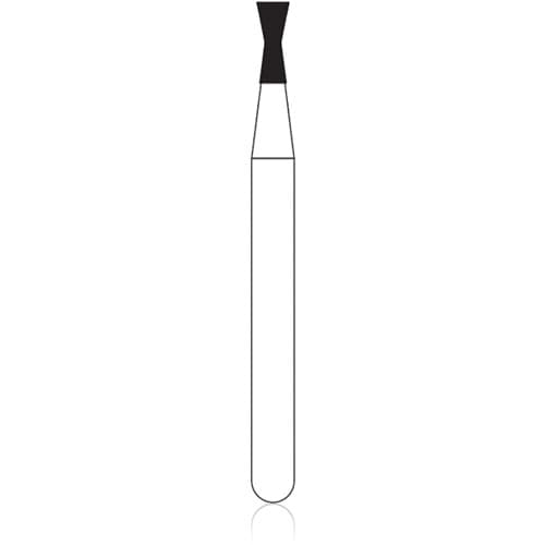 NTI Diamond Bur, FG, Medium Grit, Inverted Cone with Collar, #806-012 (M806-012), 1.2 mm Diameter, 3.0 mm Length, 5/Pack thumbnail 5
