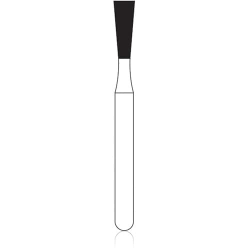 NTI FG Diamond Bur, Medium Grit, Long Inverted Cone, #807-018 (M807-018), 5/Pack thumbnail 4