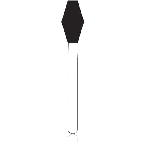 NTI Diamond Bur FG Medium Grit Barrel Shape, 3.7 mm Diameter x 7.0 mm Length, Gray Ring, 5/Pack, M811-037 thumbnail 3