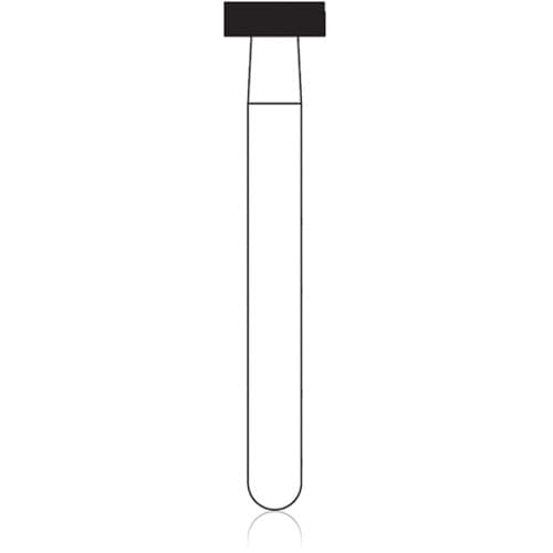 NTI FG Diamond Bur, Medium Grit, Depth Marker, Friction Grip, #828-030 (M828-030), 3.0 mm Diameter, 1.0 mm Head Length, 5/Pkg thumbnail 3
