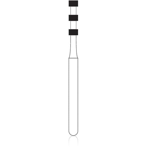 NTI Diamond Bur FG Medium Grit Depth Marker, 0.3mm, #834-016, Pack of 5 thumbnail 3