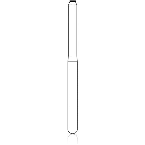 NTI Diamond Bur, FG, Tissue Protective End, # M840, 1.4 mm, Medium Grit, Gray Ring, 5/Pk, M840-014 thumbnail 6