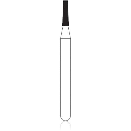 NTI FG Diamond Bur, Medium Grit, Flat End Taper, Friction Grip, #845-010 (M845-010), 5/Pack thumbnail 4