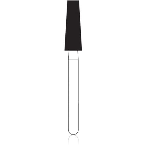 NTI® HP Diamonds - Medium - #847-033 (2.0), Flat End Taper, 3.3mm Diameter, 8.0mm Length thumbnail 3