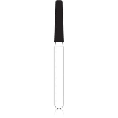 NTI FG Diamond Bur, Medium Grit, Modified Shoulder Taper, #847KR-018 (M847KR-018), 1.8 mm Diameter, 8.0 mm Length, Friction Grip, 5/Pkg thumbnail 5