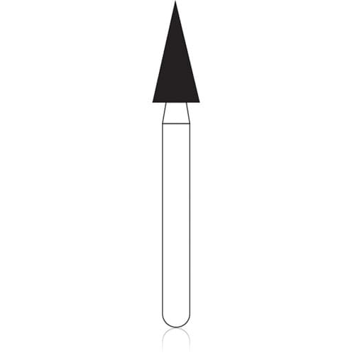 NTI® HP Diamonds, Medium Grit, Christmas Tree, Gray, #M852-037, 7.0 mm Length thumbnail 3