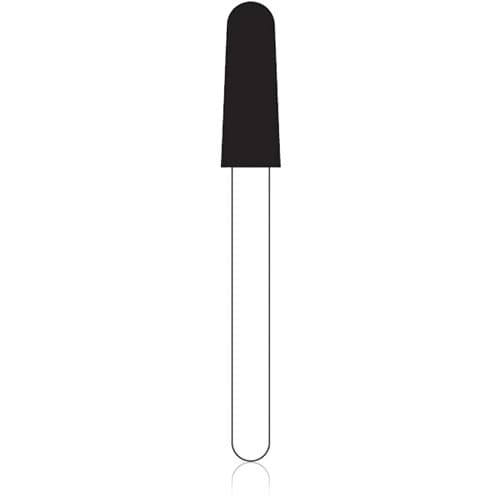 NTI FG Diamond Bur, Medium Grit, Round End Taper, #855-025 (M855-025), 2.5 mm Diameter, 7.0 mm Length, Friction Grip, 5/Pack thumbnail 4