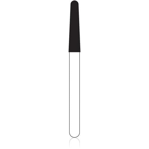 NTI FG Diamond Bur, Medium Grit, Round End Taper, #856-018 (M856-018), Friction Grip, 1.8 mm Diameter, 8.0 mm Length, Gray Ring, 5/Pkg thumbnail 4