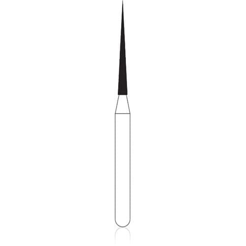 NTI FG Diamond Bur, Medium Grit, Needle Shape, Friction Grip, #859-010 (M859-010), 5/Pack thumbnail 5