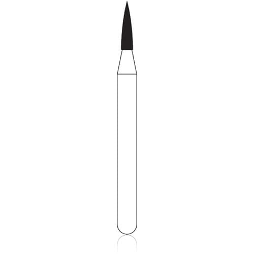 NTI Diamond Bur FG Medium Flame #860-010 (M860-010), 5/Pack thumbnail 4