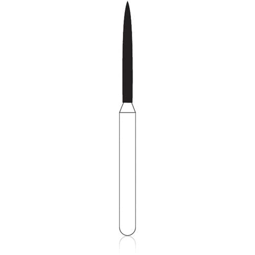 NTI FG Diamond Bur, Medium Grit, Beveled Cylinder, Friction Grip, #878-010 (8.0 mm), 5/Pkg, M878-010 thumbnail 5