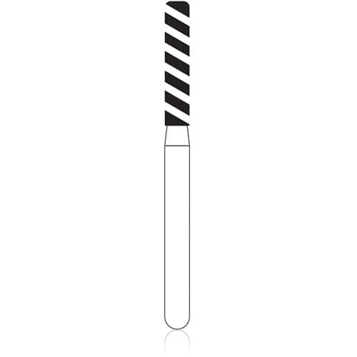 NTI Turbo Diamond Bur, Super Coarse, FG, Modified Shoulder Taper, #SC846KRT-016, 1.6 mm Diameter, 6.0 mm Length, 5/Pack thumbnail 4