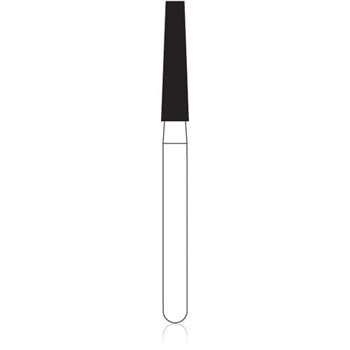NTI Diamond Bur FG Super Coarse Round End Taper #855-018 (6.0 mm), 5/Pack, SC855-018 thumbnail 4