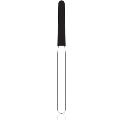 NTI Diamond Bur FG Super Coarse Long Round End Taper #856L-016, 5/Pkg, SC856L-016 thumbnail 5