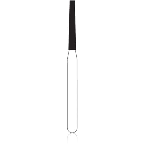 NTI FG Diamond Bur, Super Coarse, Flame Shape, 862-012, 1.2 mm Diameter, 8.0 mm Length, Friction Grip, 5/Pkg, SC862-012 thumbnail 5