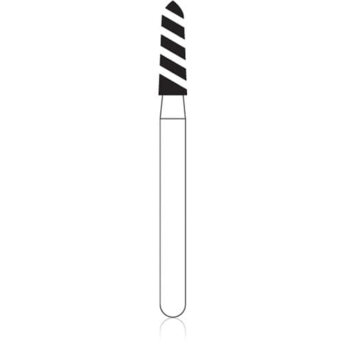 NTI Turbo Diamond Bur, Super Coarse, Friction Grip, Curettage, #SC877KT-018, 6.0 mm Length, 5/Pack thumbnail 4