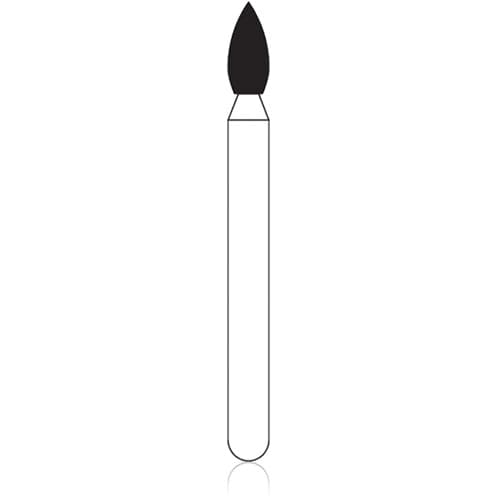 NTI FG Diamond Bur, Super Coarse, Beveled Cylinder, Friction Grip, 1.6 mm Diameter, 10.0 mm Length, 5/Pack, SC879-016 thumbnail 4