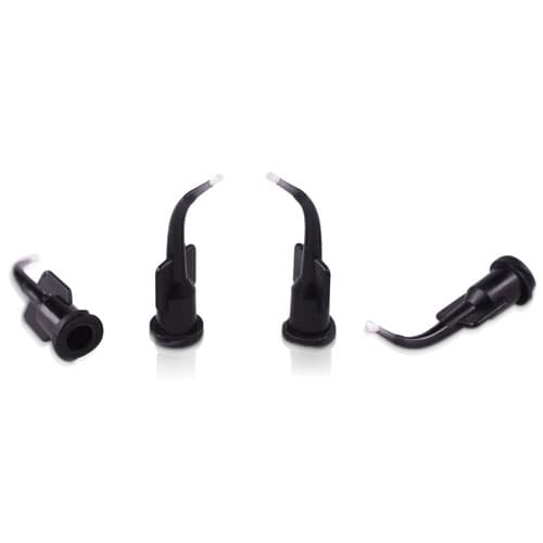 Pac-Dent iFlo EZVisc Curved Delivery Tips with Adjustable Brush, Black, 100/Pk, 1169 thumbnail 9