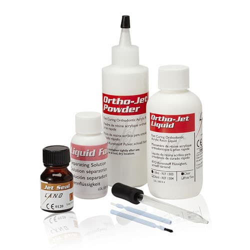 Ortho-Jet Self-Curing Acrylic Resin Professional Package, Pink Tint, 100g Powder + 118mL Liquid, 1323-PT thumbnail 8