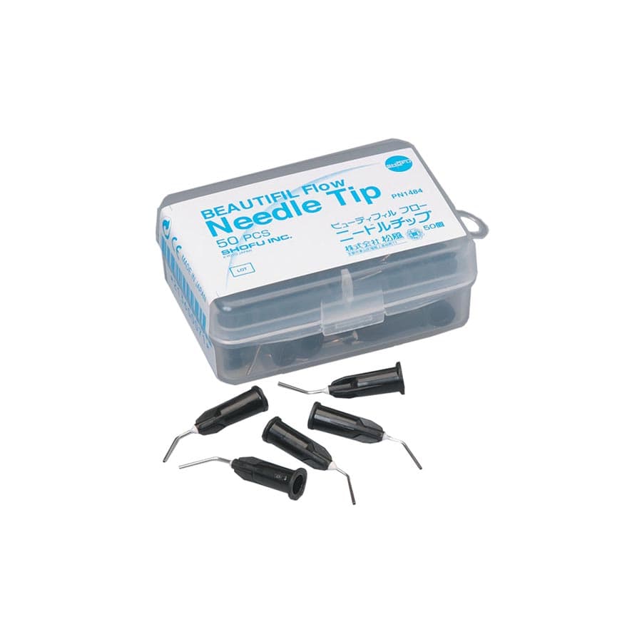 Beautifil Flow Pre-Bent Needle Tips, Black, 20 Gauge, 50/Pk, 1484 thumbnail 8
