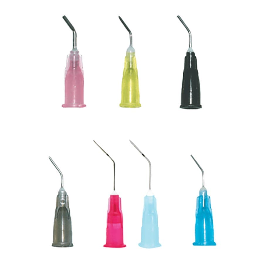 Gingi-Pak GINGICaine Luer Lock Pre-Bent Dispensing Needle Tips, 23 Gauge, Red, 7mm Depth Marker, 100/Pk, 20200 thumbnail 5