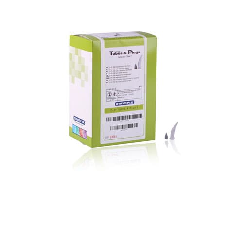 Centrix AccuDose C-R Tubes and Plugs, Medium Viscosity, Clear Tube with Grey Plug, 500/Box, 210003 thumbnail 8