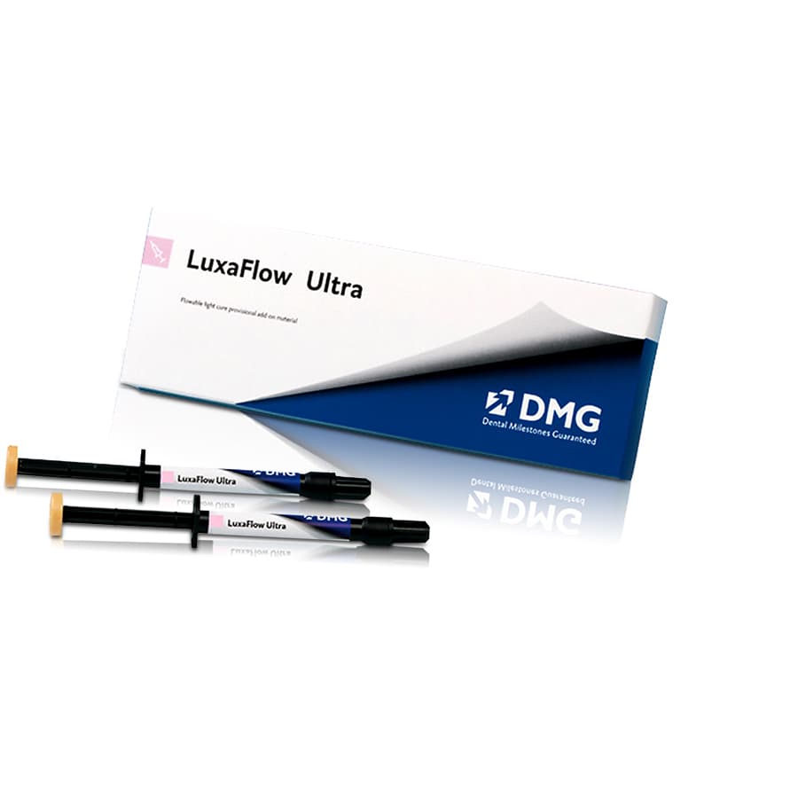 LuxaFlow Ultra Flowable Light-Cure Provisional Add-On Resin, Shade B1, Refill Kit (2 x 1.5 g Syringes + 10 Tips), 224005 thumbnail 14