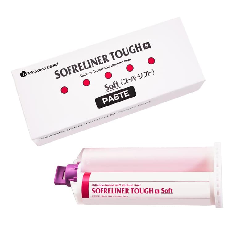 Sofreliner Tough S (Soft) Chairside Denture Reline Material, Paste Cartridge Refill, 52 g, #23411 thumbnail 9