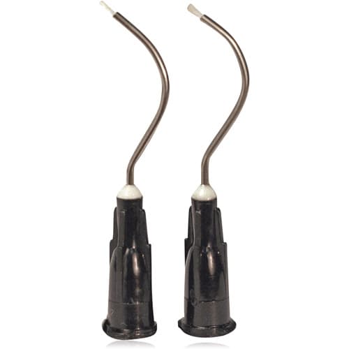 Sol-u-Flo Prebent Applicator Brush Tips, 19 Gauge, Opaque Black, 100/Pk, 312200 thumbnail 8