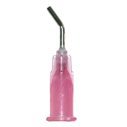 Plastcare USA Prebent 18ga Liner Applicator Tips, Pink, 100/Pack - Plastcare USA - Prebent Dental Dispensing Tips 100/Pack - Image 1