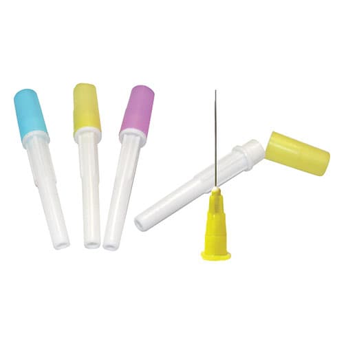 Vista Apex Appli-Vac Bendable Side Vent Irrigating Needle Tips, 23 Gauge, Blue, 1", 20/Pkg, 315023 thumbnail 7
