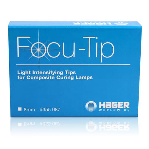 Hager Worldwide Focu-Tip Light Intensifying Curing Light Tip, 12 mm, White, 2/Pack, 355089 thumbnail 4