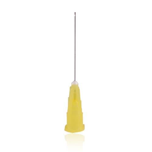 Vista-Probe Irrigating Tips, 27 Gauge, 1" Bendable, Closed-End Side-Port, Yellow, 100/Bag, #315627 thumbnail 7