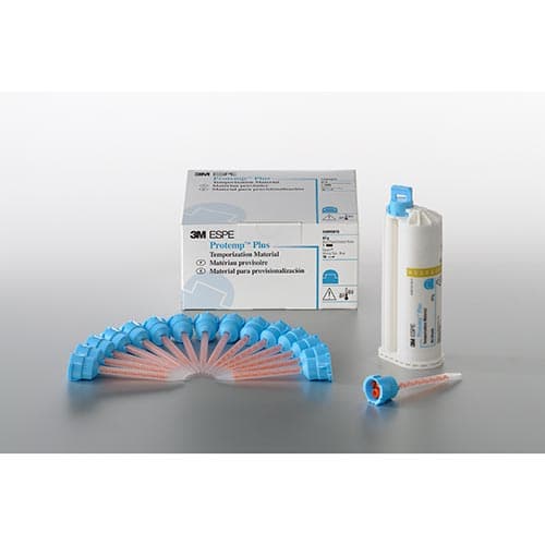 Solventum (3M) Protemp Plus Temporization Material Refill Cartridge, Shade B3, 50 ml (67 g), 1 Cartridge with 16 Blue Mixing Tips, 46961 thumbnail 12