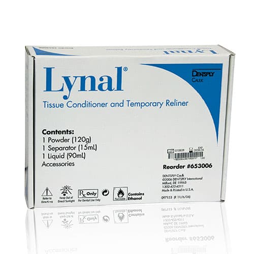 Lynal Tissue Conditioner & Temporary Reliner, Standard Package (120 g Powder, 90 ml Liquid, 15 ml Separator), 653006 thumbnail 10