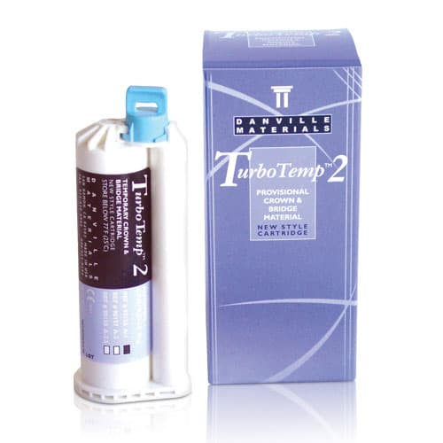 Danville Materials Turbo Temp 2 Temporary Crown & Bridge Material, Shade A1, 76g, 90156 - Danville Materials - Turbo Temp 2 - Image 1