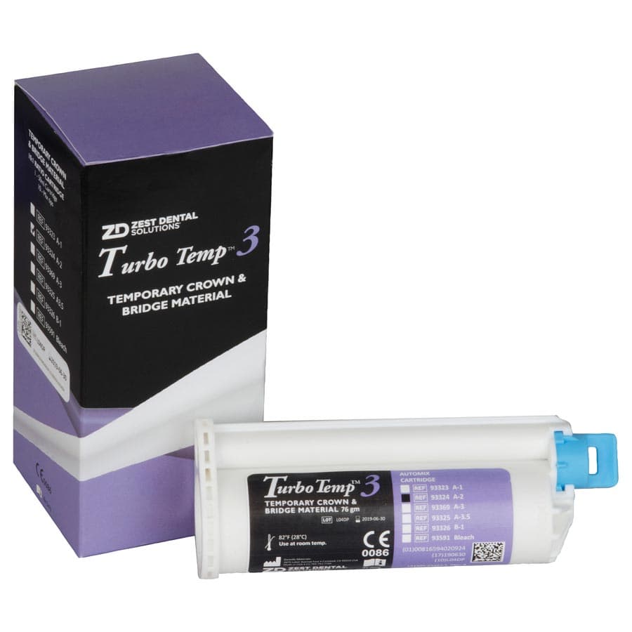 Danville Materials Turbo Temp 3 Temporary Crown & Bridge Material, A1 Shade, Refill, 76g, 93323 - Danville Materials - Turbo Temp 3 - Image 1