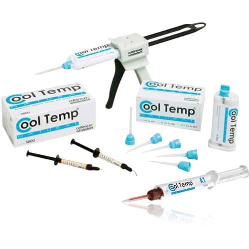 Cool Temp Natural Automix Temporary Crown & Bridge Material, Shade A2, 50 ml Cartridge Refill with 10 Mixing Tips, 5805 thumbnail 11