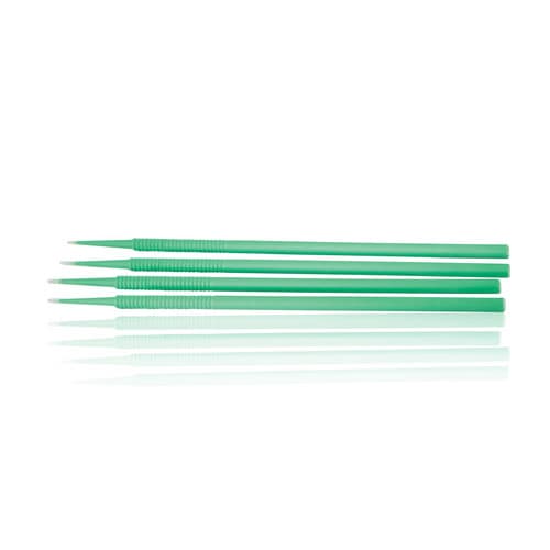 Disposable Applicator Brushes, Regular, Blue, 100/Pkg, N10B thumbnail 7