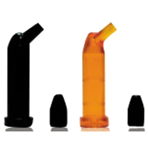 Pac-Dent ProDose Tubes & Plugs, High Viscosity, Black, 100/Box, PD906 - ProDose Tubes & Plugs - High Viscosity - Black - Image 1