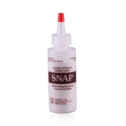 Snap Temporary Crown & Bridge Material, Acrylic Powder, Shade #77 (B3/B4), 40 g Bottle, Refill, S427 thumbnail 12
