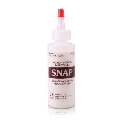 Snap Temporary Crown & Bridge Material, Self-Cure Acrylic Powder, Shade #81 (A3.5/B3), 40 g Bottle, S479 thumbnail 16